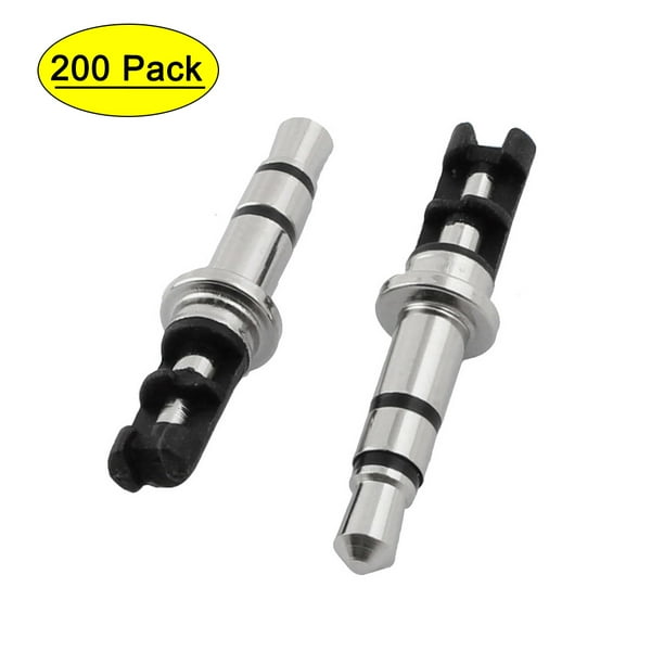 Computer Cables 10pcs Nickel 3.5mm 1/8 Male 4 Pole 3 Ring Stereo Audio Video TRRS Adapter Connector Cable Length: 0, Color: Silver Computer Cables 10pcs Nickel 3.5mm 1/8 Male 4 Pole 3 Ring Stereo Audio Video TRRS Adapter Connector Cable Length: 0, Color: Silver
